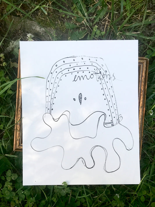 Emotions Original Drawing